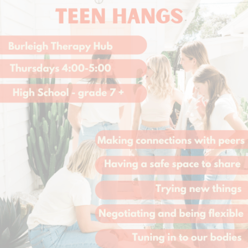 Teen Hangs | Burleigh | Thursday’s at 4.00pm